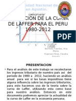 Estimacion de La Curva de Laffer para El