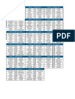 Premiership Fixtures