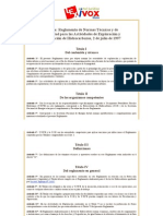 Reglamento de Normas Técnicas y de Seguridad Para Las Actividades de Exploración y Explotación de Hidrocarburos, 2 de Julio de 1997