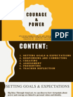 power and courage 