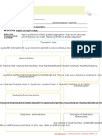 Medication: Active Learning Template