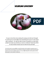 Unicorn Pattern PDF