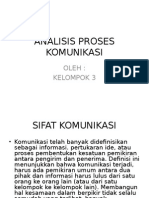 Analisis Proses Komunikasi