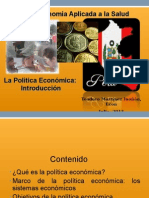 Introducc. Politica Economica 2013
