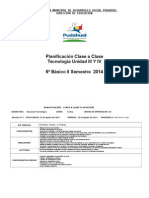 Planificacion Completa Tecnologia de 6 Año.