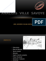 Analisis de Casa Ville Savoye