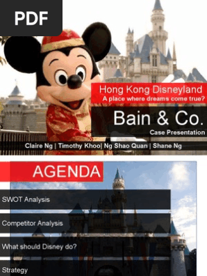 Hong Kong Disneyland Pdf Swot Analysis Disneyland