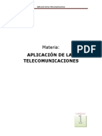 Antología Aplicación de Las Telecomunicaciones