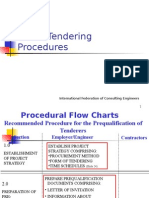 FIDIC Tendering Procedures: International Federation of Consulting Engineers