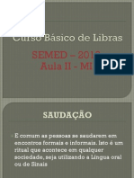 SEMED Aula 2 Módulo I Saudação, Semana e Mes