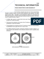 Locating Phase Conductors in a Zero-Sequence-CT Window