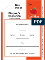 1er Grado - Bloque 5 - Desafíos Matemáticos