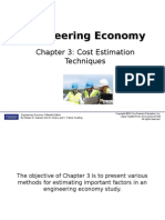 Chapter 3 Cost Estimation Techniques