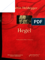 Heidegger Martin - Hegel Edición Bilingue