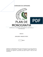 Plan Monografia - Ingenieria Concurrente