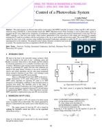 Dual – MPPT Control of a Photovoltaic System