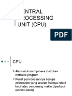 Central Processing Unit (Cpu)