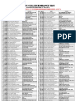 Qualified Examinees To Enroll in The WMSU External Studies Units (40%)