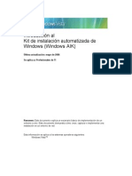 Microsoft Windows AIK - Introducción Al Kit de Instalación Automatizada de Windows