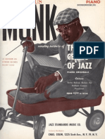 Thelonius Monk's Piano Originals PDF