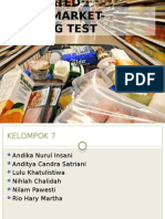 Simulated Supermarket-Setting Test
