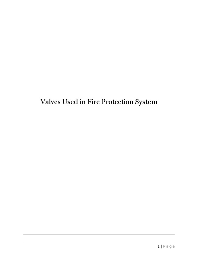 Valves | PDF | Valve | Chemical Engineering