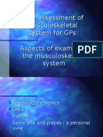 Musculoskeletal Examination