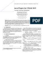 CISAK 2015 Paper Template1 Edited2