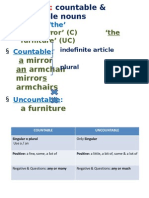 Countable vs. Uncountable Nouns - Odp