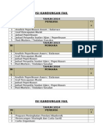 Isi Kandungan Fail Panitia