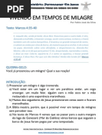 Vivendo Em Tempos de Milagre