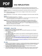 Dna Replication Worksheet