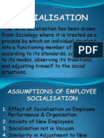 SOCIALISATION 