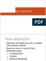 Size Reduction Equipments