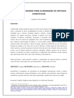 Estrutura e Técnicas Para Elaborar Um Artigo Científico - Laudemria Silva Rabelo