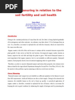 Download Green Manuring for Improving Soil Health by Rajan Bhatt PhD Soil Science SN26406940 doc pdf