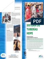Tabla de Tuberias HDPE