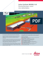 Processing Laser Scans Into Deliverables: Leica Cyclone MODEL 9.0