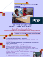 Exposición Oral