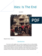 Fraternities: Is The End Near?: Issue Brief