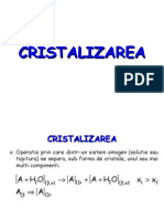 Cristalizarea