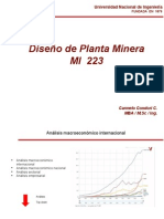 diseño de planta minera