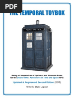 House rules for Doctor Who rpg