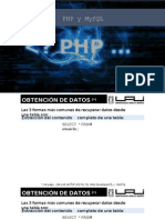 Clase 3php y SQL