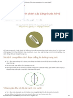 Những cách vẽ hình chính xác bằng thước kẻ và compa - Math2IT PDF