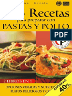 168 Recetas Para Preparar Con Pastas y Pollo