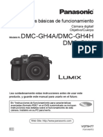 Instrucciones de Funcionamiento para Características Avanzadas - Panasonic Lumix GH4