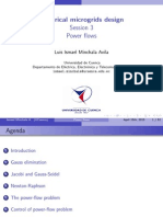 Electrical Microgrids Design Session 3 Power Flows: Luis Ismael Minchala Avila