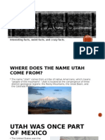 Utah Facts: Interesting Facts, Weird Facts, and Crazy Facts
