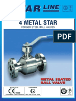 4 Metal Star: Forged Steel Ball Valves